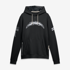 Johmsee LA.Chargers Black 2026 Salute to Service Sideline Dri-FIT Pullover Hoodie Jerseys