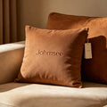 Johmsee Classic Brown Bolsters, Premium Soft Skin-Friendly Breathable Plush Filled Comfort Cheap Sofa Cushion Pillows, All-Match Home Bedroom Couch Decorative Back Pillows for Daily Use