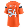 Johmsee D.Broncos #54 Alex Forsyth Orange Team Game Jersey