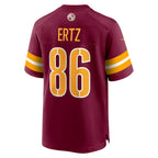 Johmsee W.Commanders #86 Zach Ertz Burgundy Game Jersey