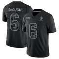 Johmsee NO.Saints #6 Tyler Shough Player Black Limited 2026 Salute to Service Home Game Stitched Jerseys