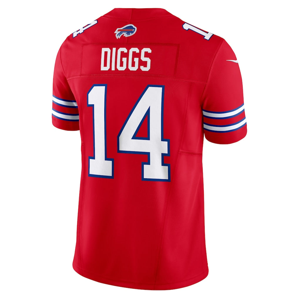 Johmsee B.Bills #14 Stefon Diggs Red Vapor F.U.S.E. Limited Jersey