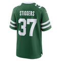 Johmsee NY.Jets #37 Qwan'tez Stiggers Legacy Green Team Game Jersey