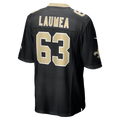 Johmsee NO.Saints #63 Sataoa Laumea Black Team Game Jersey