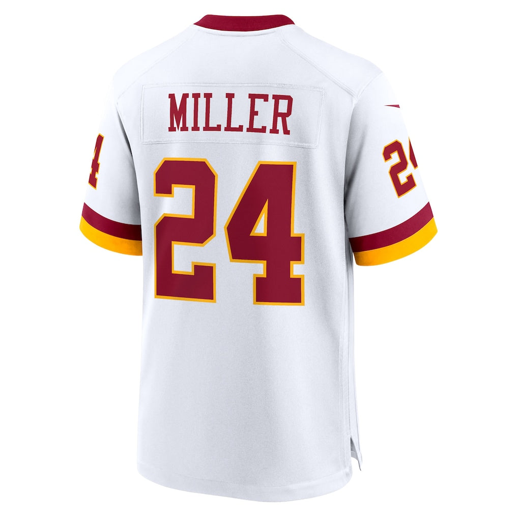 Johmsee W.Commanders #24 Von Miller White Alternate 2 Super Bowl Era Game Jersey