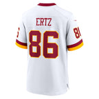 Johmsee W.Commanders #86 Zach Ertz White Game Super Bowl Era Super Bowl Era Jersey