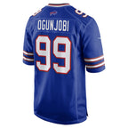 Johmsee B.Bills #99 Larry Ogunjobi Royal Team Game Jersey