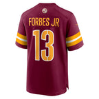Johmsee W.Commanders #13 Emmanuel Forbes Jr. Burgundy Game Jersey