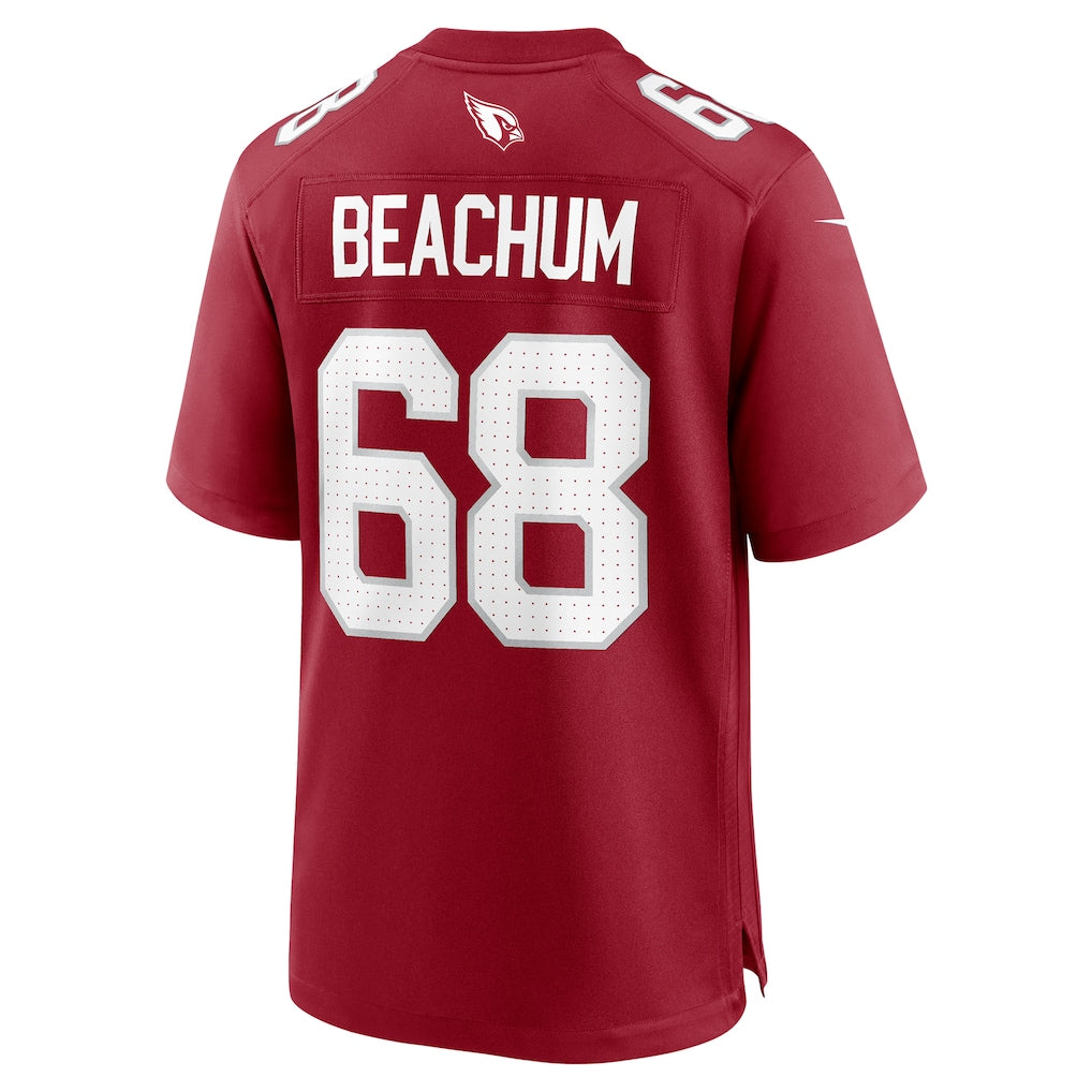 Johmsee A.Cardinals #68 Kelvin Beachum Cardinal Team Game Jersey