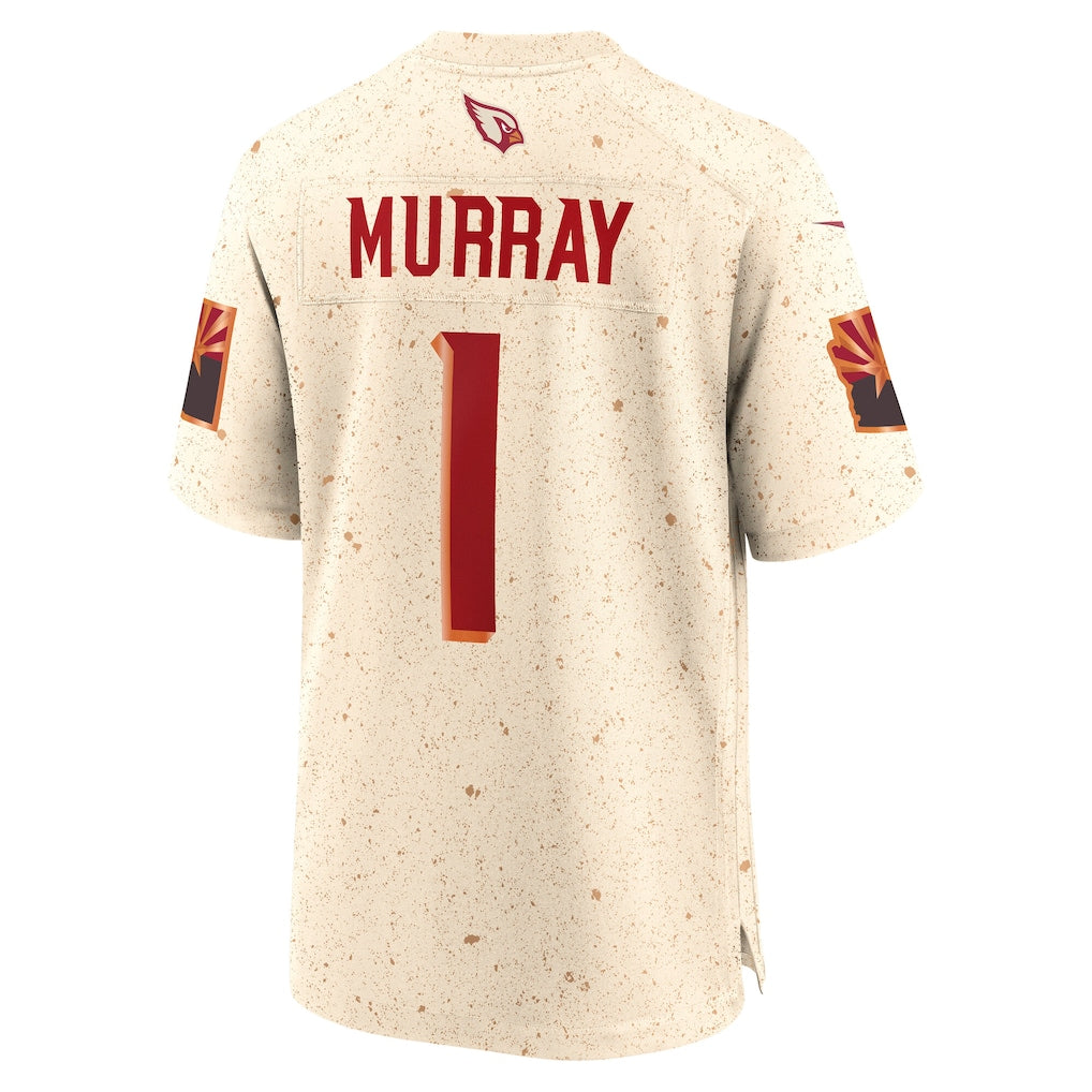 Johmsee A.Cardinals #1 Kyler Murray Natural 2025 Rivalries Collection Game Jersey
