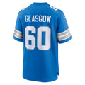 Johmsee D.Lions #60 Graham Glasgow Blue Team Game Jersey