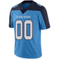 Custom T.Titans Football Jerseys Team Player or Personalized Design Your Own Name for Men's Women's Youth Jerseys Navy
