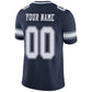 Custom D.Cowboys Football Jerseys Team Player or Personalized Design Your Own Name for Men's Women's Youth Jerseys Navy