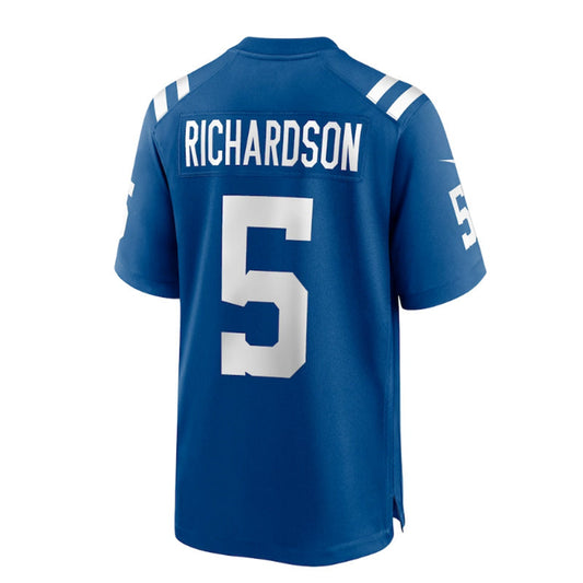 IN. Colts #5 Anthony Richardson 2023 Draft First Round Pick Game Jersey - Royal Stitched American Football Jerseys