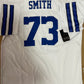 D.Cowboy New Number White #73 Tyler Smith  Jerseys Football Jersey