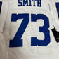 D.Cowboy New Number White #73 Tyler Smith  Jerseys Football Jersey