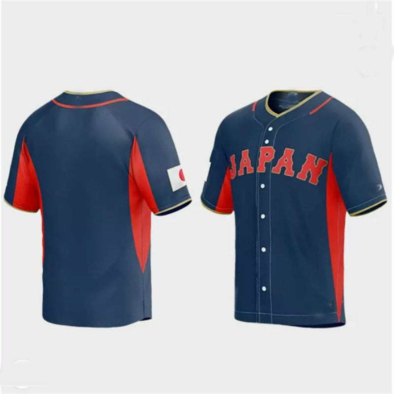 Japan Baseball 2023 World Classic Jersey ¨C Navy Stitches Baseball Jerseys