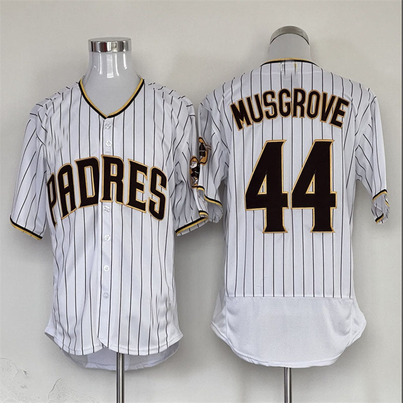 Pittsburgh Pirates #44  Joe Musgrove white Baseball Jerseys