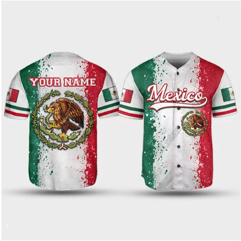 Mexico 2023 World Baseball Classic Baseball Jersey ¨C White Stitches Baseball Jerseys