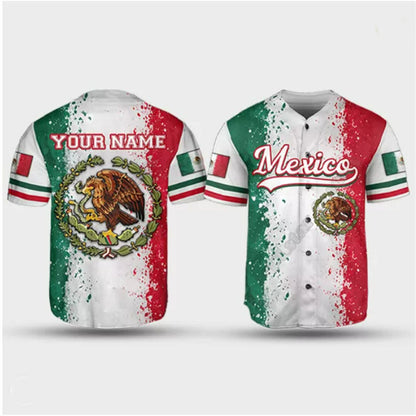 Mexico 2023 World Baseball Classic Baseball Jersey ¨C White Stitches Baseball Jerseys