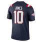 NE.Patriots #10 Mac Jones Navy Legend Jersey Stitched American Football Jerseys