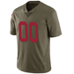 Custom SF.49ers Football White Stitched American Football Jersey