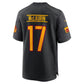 W.Commanders #17 Terry McLaurin Black Alternate Game Player Jersey Stitched American Football Jerseys