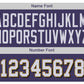 Custom B.Raven Men's American Purple Vapor Limited Stitched Football Jersey