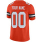Custom C.Brown Stitched American Football Jerseys Personalize Birthday Gifts Orange Jersey