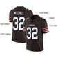 Custom C.Brown Stitched American Jerseys Personalize Birthday Gifts Brown Jersey Football