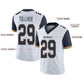 Custom LA.Chargers Stitched American Football Jerseys Personalize Birthday Gifts White Jersey