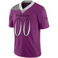 Custom MN.Vikings Stitched American Football Jerseys Personalize Birthday Gifts Purple Jersey