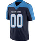 Custom T.Titans Stitched American Football Jerseys Personalize Birthday Gifts Navy Jersey